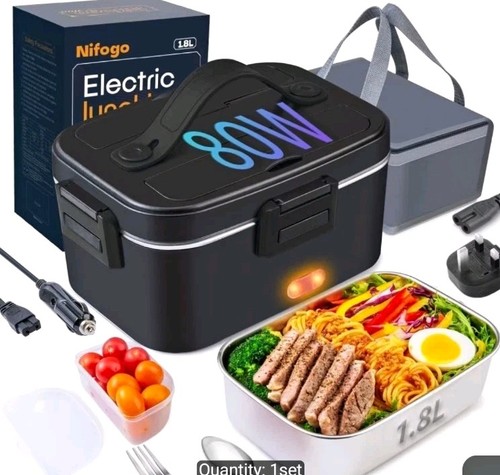 Nifogo electric lunch box 80w - electric,