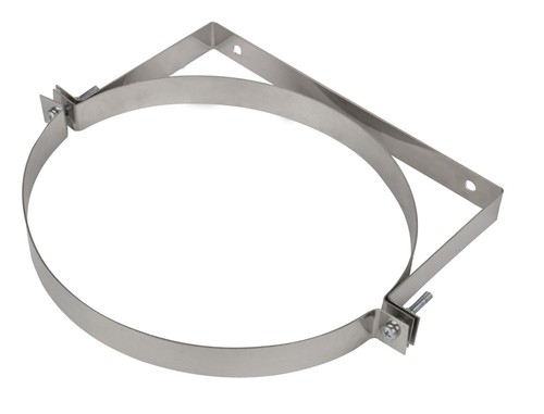 Chimney pipe wall bracket - chimney,