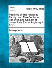 Anonymous - Pedigree of The