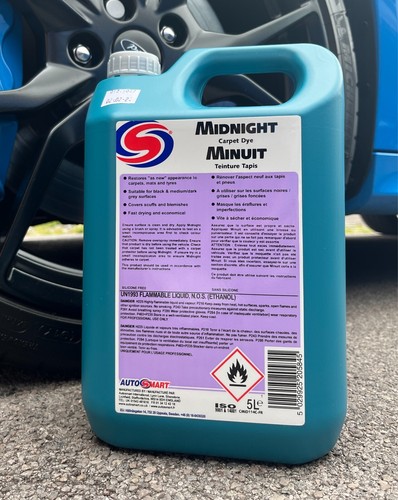 Autosmart midnight carpet dye - autosmart,