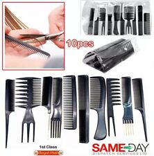 10PC Hairdressing Comb Set