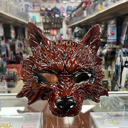 Wolf mask half - wolf, unisex