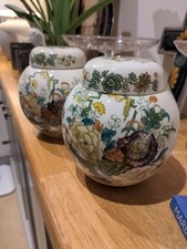 Pair of Vintage Masons Ginger