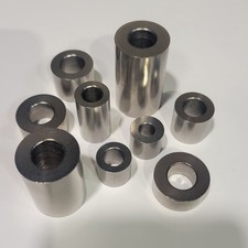 Stainless steel spacers, 1/4"