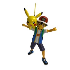 Pokémon Battle Feature Figure - Ash Ketchum and Pikachu