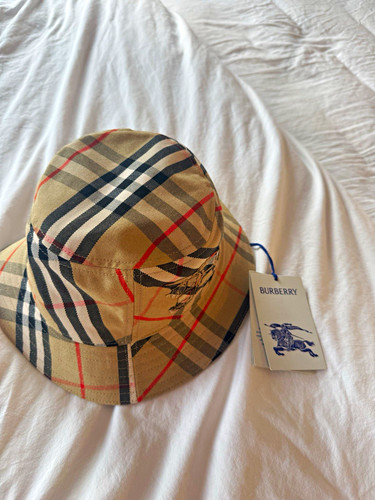 Burberry check bucket hat - burberry,