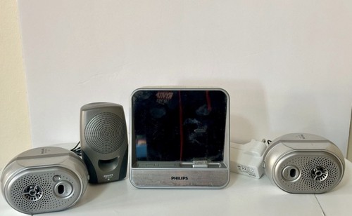 Retro philips clock radio - retro,