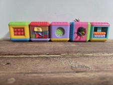 X5 Fisher Price Sensory Blocks