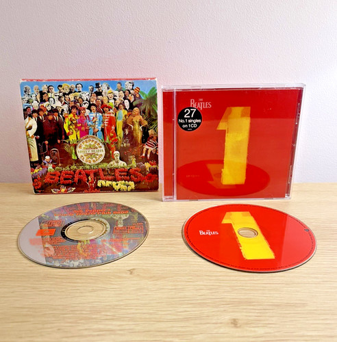 The beatles cds - the,