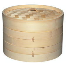 Everypan bamboo steamer basket - bamboo,