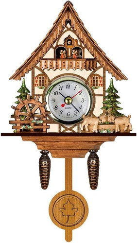 Vintage wall clock cuckoo - wall, clock,