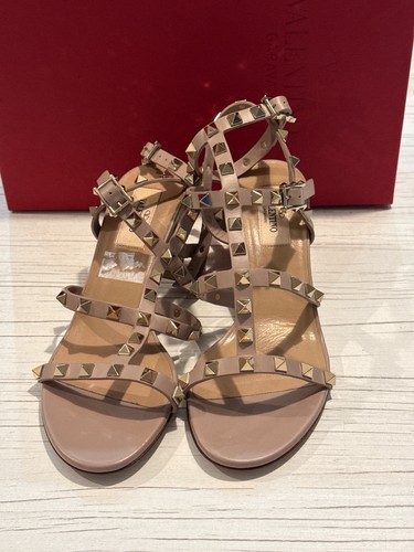 Valentino rockstud tan - valentino,
