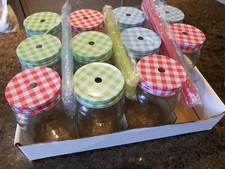 Mason Jars X 12 For Kids Party