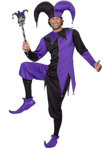 Medieval jester costume - medieval,