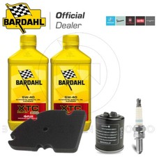 Service Kit Oil Bardahl Xtc C60 5W40 Piaggio Mp3 Ibrido 300 2010 > 2011