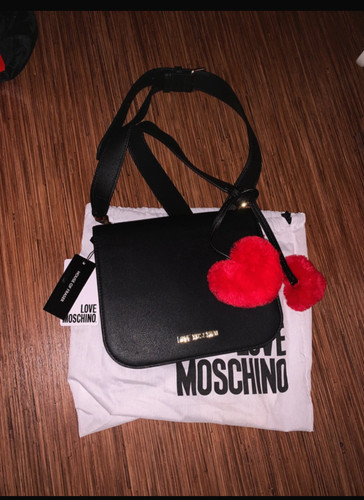 Love moshino bag - black, with