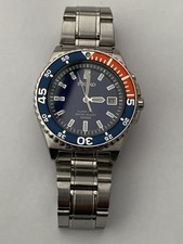 Seiko 5M62-0A10 Kinetic Pepsi