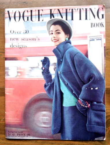 Vogue knitting book magazine - knitting,