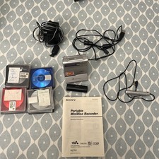 Sony MZ-N1 Minidisc Recorder, Working