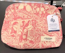 L'Occitane Pink Cosmetic Bag