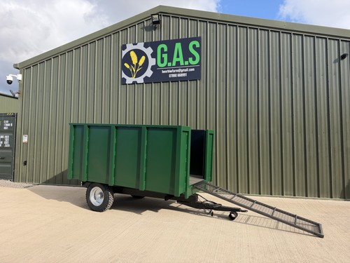 Ton muck trailer manure - trailer,,
