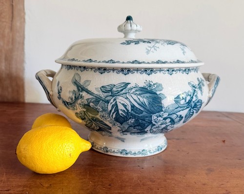 Antique french soupière - antique,
