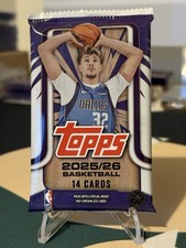 Topps NBA Basketball 2025/2026 Booster Pack (14 Cards)