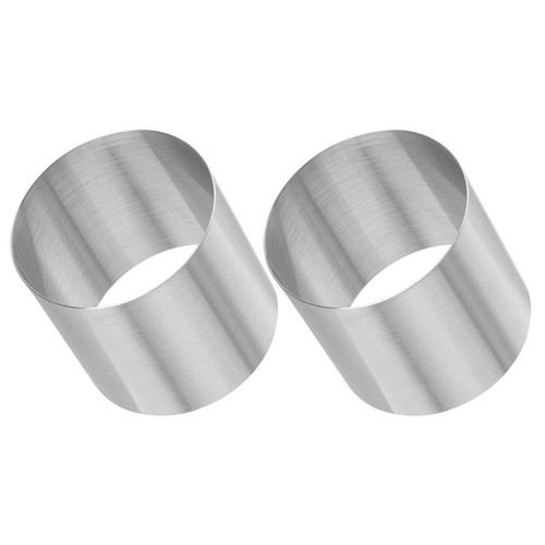 Pcs muffin rings stainless - 2,