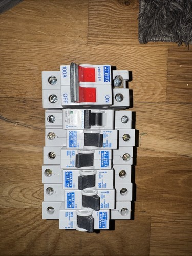 Mcb circuit breakerd - circuit, and