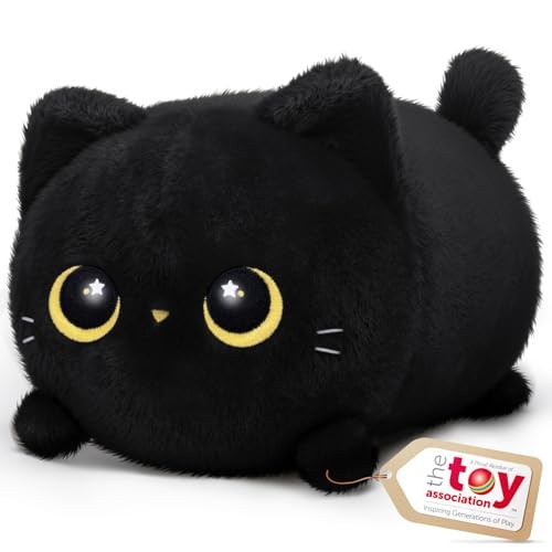 Mewaii black cat plush - mewaii, kawaii