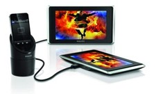Philips PV7002i/37 TwinPlay 7-Inch Dual Screen Car Dock - iPhone, iPad, iPod