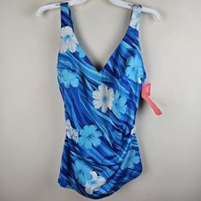 VTG Swimsuit 60s 70s Floral
