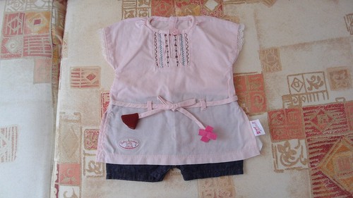 Baby annabell vintage romper - baby,