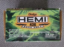 Testors 1/4 Dodge A990 426 Hemi Engine Model Kit / Rare Out Of Production Kit