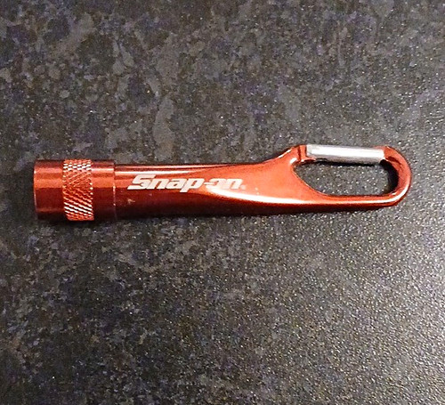 Snap mini red led metal - mini,