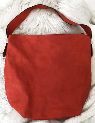 Bright coral large - coral, faux