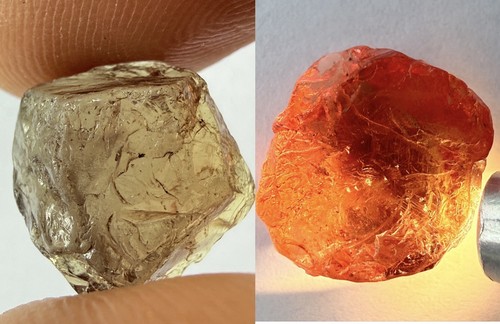 Natural colour change - ct,
