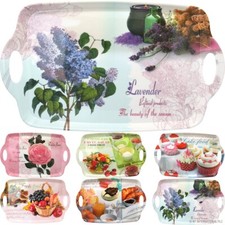 4 X MELAMINE SERVING DISH TRAY