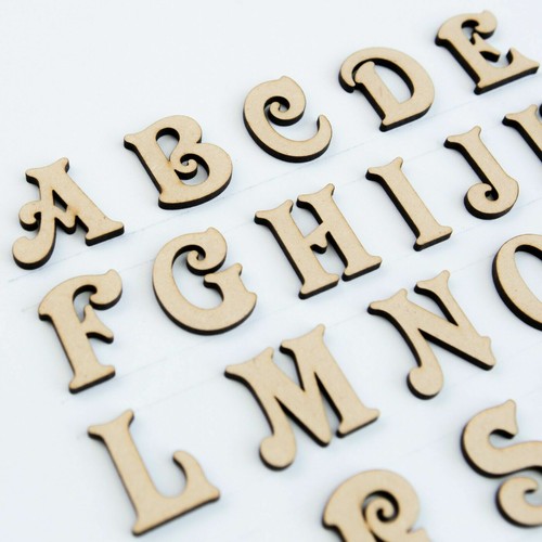 Wooden letters victorian z - wooden,