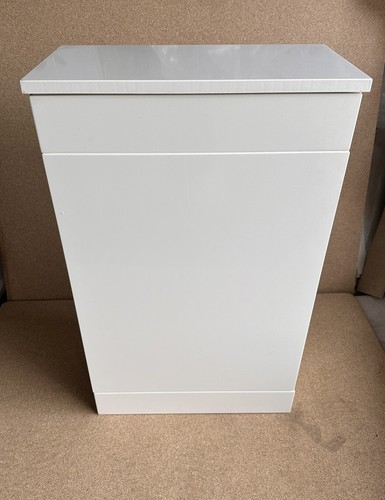 Gloss white bathroom toilet - bathroom, wc