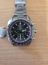 Seiko Solar Chronograph Watch