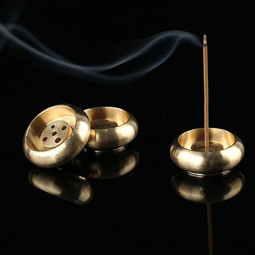 1pc holes mini - mini, brass