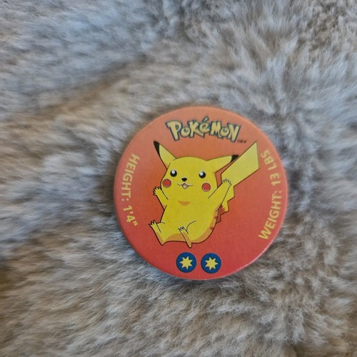 Pokemon pikachu tazo pog - pokemon, tazo/pog