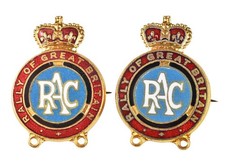 Two Vintage Old RAC Motor Car