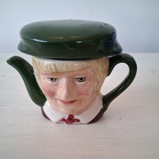 Artone  oliver twist Miniature Character Tea Pot. Rare Vintage Collectible.