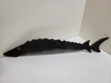 Vintage 42 Inch Sturgeon Wood