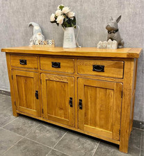 Solid Oak  Sideboard Delivery TAKES UPTO 7 To 10 DAYS