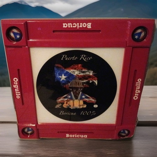 Puerto rico themed domino - puerto,