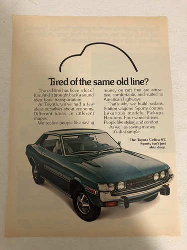 1970s toyota celica vintage - toyota,