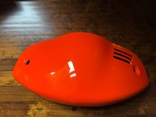 Genuine Piaggio Vespa GTS Gtv 300 (2023 onwards) fly screen replacement. Orange.
